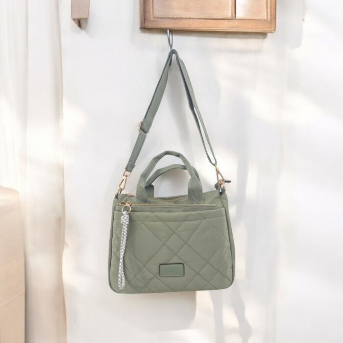 Bolso bandolera Elena verde