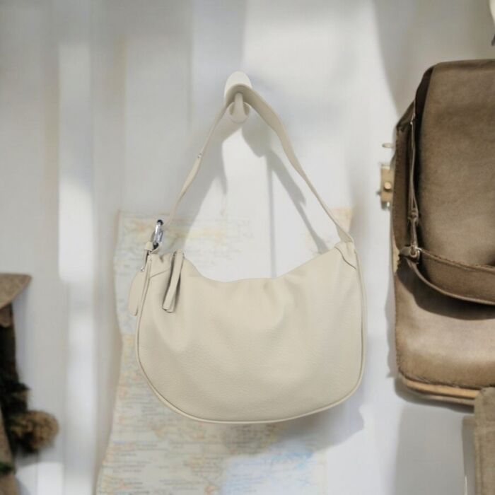 Bolso polipiel Isita beige