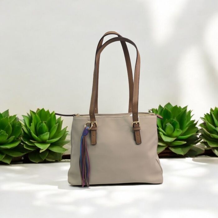 Bolso impermeable Berta taupe