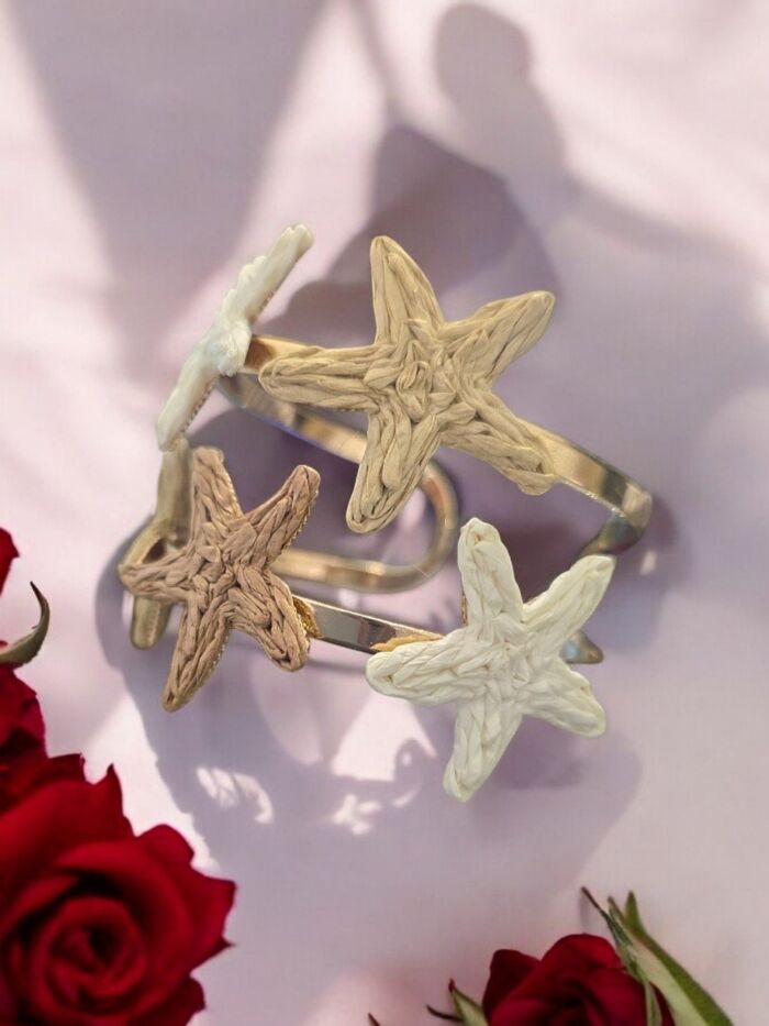 Pulsera  metalica Estrellas - Imagen 2