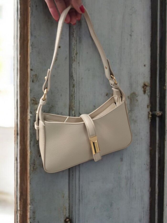 Bolso vestir Lomi beige