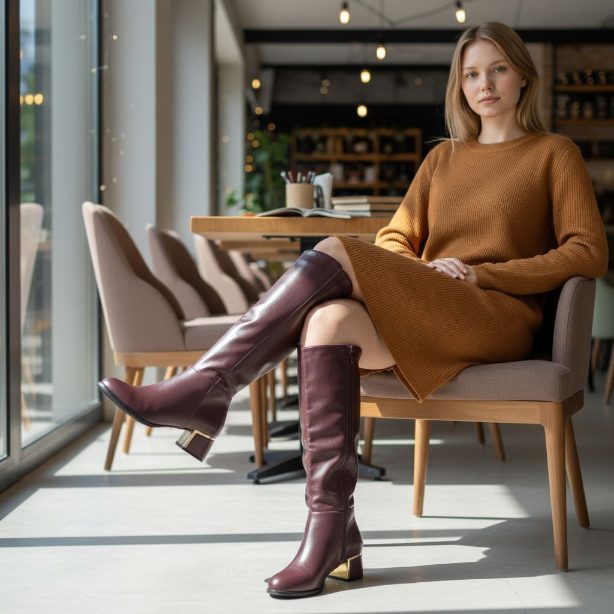 Mod.9159.Bota vestir t. medio - Imagen 2