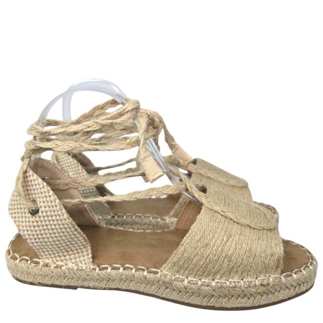 Sandalia esparto plana cintas 2Q29
