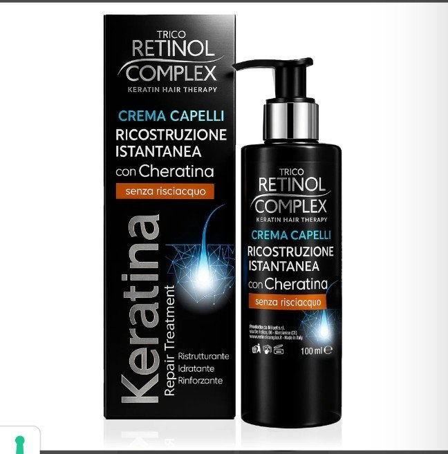 Crema Capilar Keratina