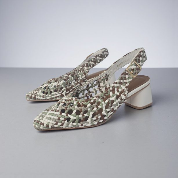 M.5002 Zapato trenzado tacón medio - Imagen 4