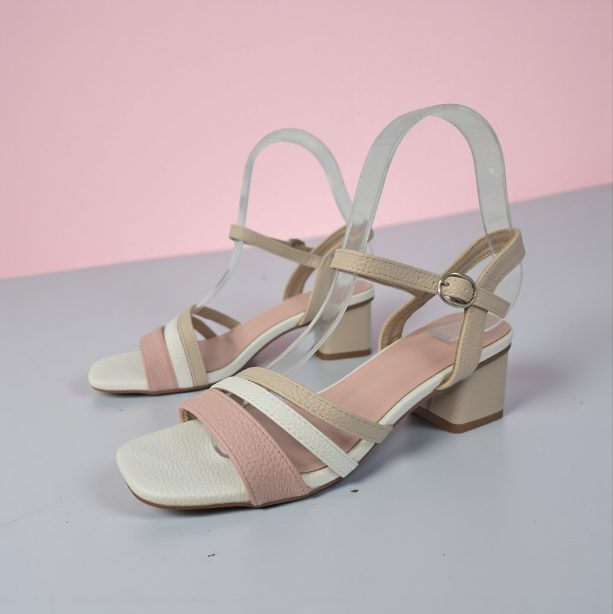 M.3474 Sandalia tacón medio tiras - Imagen 3