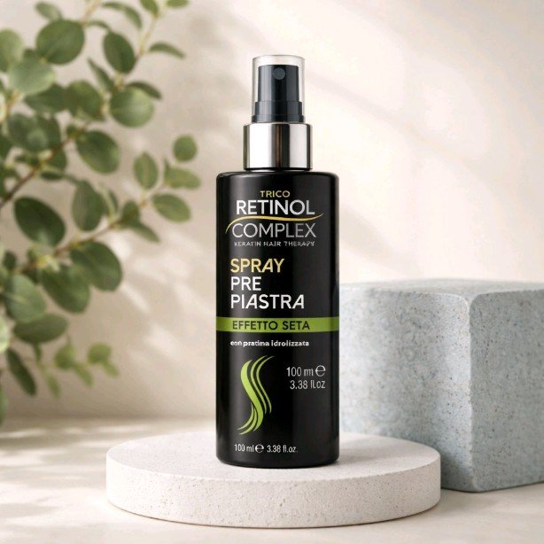 Spray pre-alisado protector calor