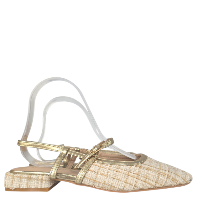 M.3256 Zapato semidesc tweed